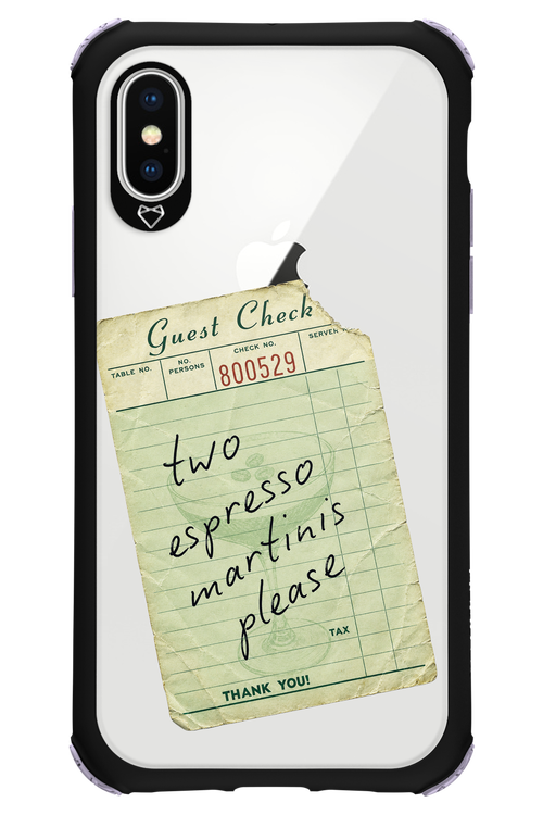 Espresso Martini 2.0 - Apple iPhone X