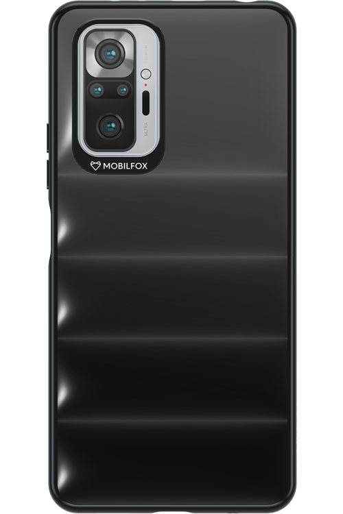Black Puffer Case - Xiaomi Redmi Note 10S