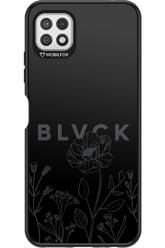 Black Flowers - Samsung Galaxy A22 5G