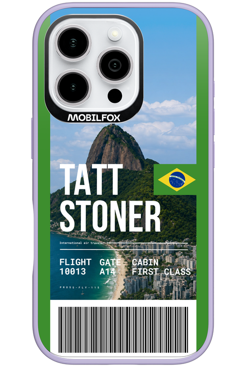 TATT STONER (fly ticket) 2.0 - Apple iPhone 16 Pro