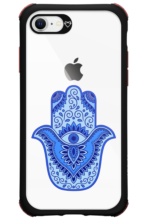 Hamsa Blue - Apple iPhone 8