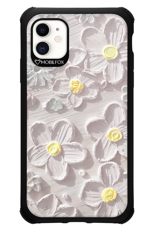 White Flowers 2.0 - Apple iPhone 11
