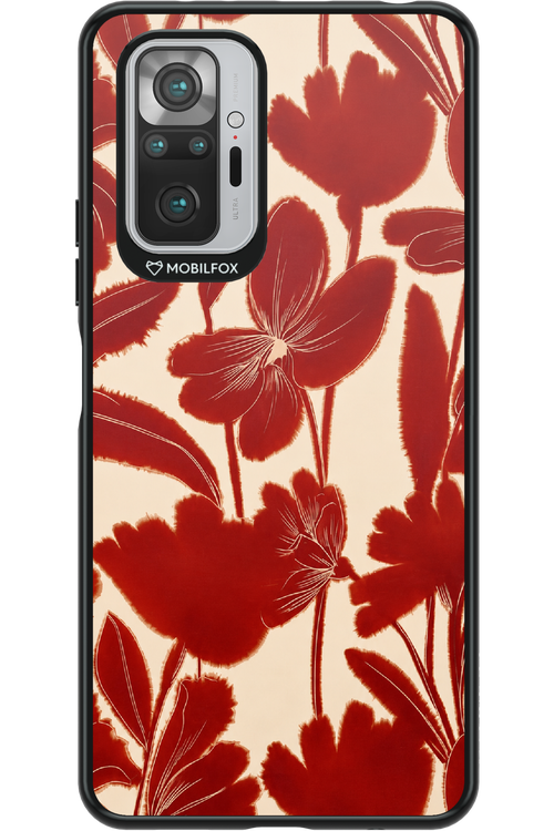 Burgundy Flowers 2.0 - Xiaomi Redmi Note 10S
