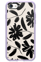 Monochrome Flowerss 2.0 - Apple iPhone SE 2020