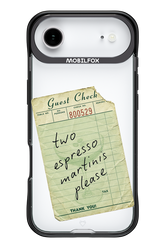 Espresso Martini 2.0 - Apple iPhone 17 Air