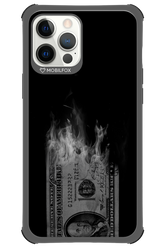 Money Burn B&W - Apple iPhone 12 Pro Max