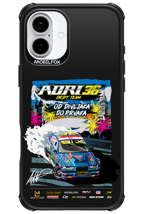 ADRI36 Midnight Drift 2.0 - Apple iPhone 16 Plus