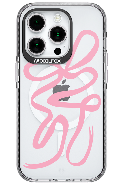 Pink Bow - Apple iPhone 15 Pro