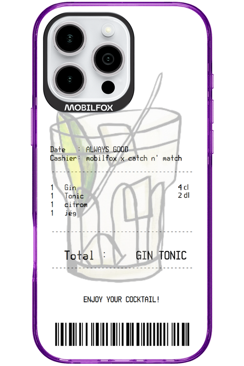 gin tonic - Apple iPhone 16 Pro Max