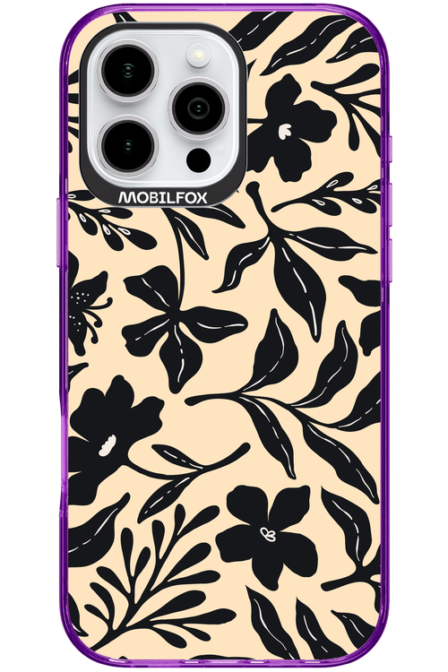 Black Flowers 2.0 - Apple iPhone 16 Pro Max