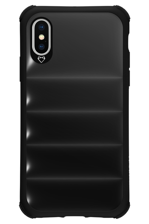 Black Puffer Case - Apple iPhone X