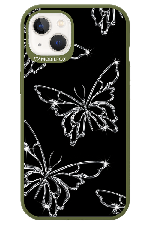 Silver Butterfly 2.0 - Apple iPhone 13