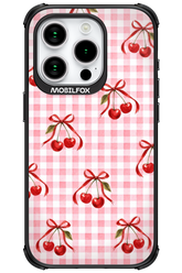 Pink Cherry Checked 2.0 - Apple iPhone 15 Pro