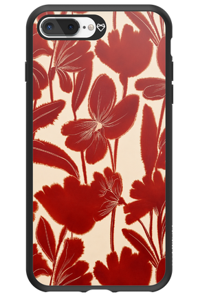 Burgundy Flowers 2.0 - Apple iPhone 8 Plus