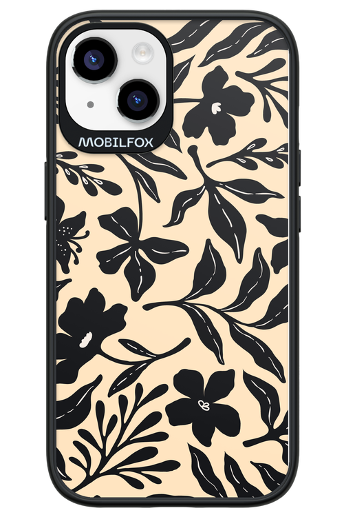 Black Flowers 2.0 - Apple iPhone 14