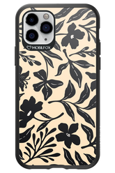 Black Flowers 2.0 - Apple iPhone 11 Pro