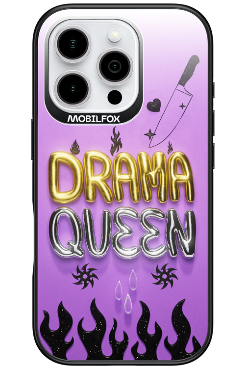 Drama Queen Purple - Apple iPhone 16 Pro