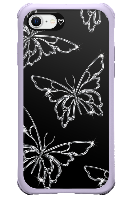 Silver Butterfly 2.0 - Apple iPhone 7