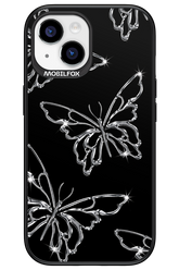 Silver Butterfly 2.0 - Apple iPhone 15