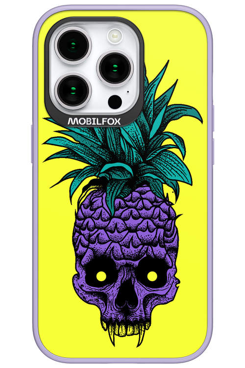 Pineapple Skull - Apple iPhone 15 Pro