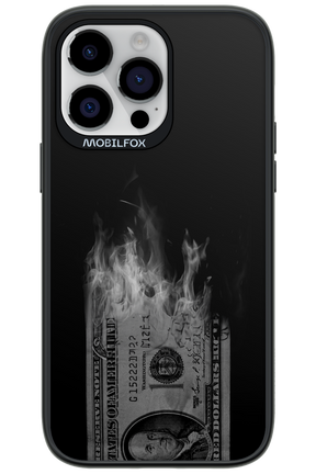 Money Burn B&W 2.0 - Apple iPhone 14 Pro Max