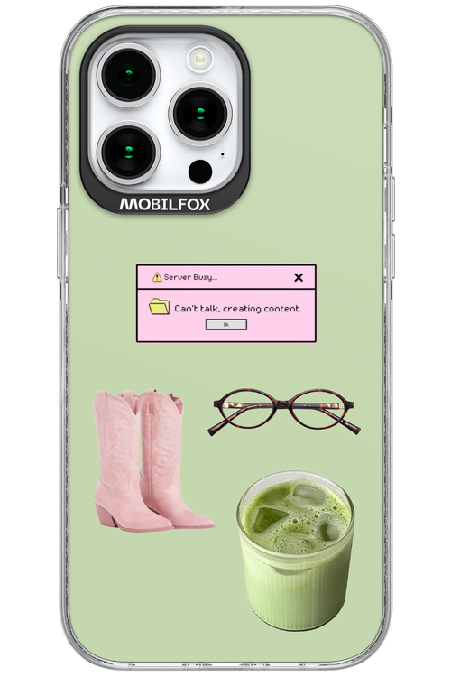 Matcha Babe - Apple iPhone 15 Pro Max