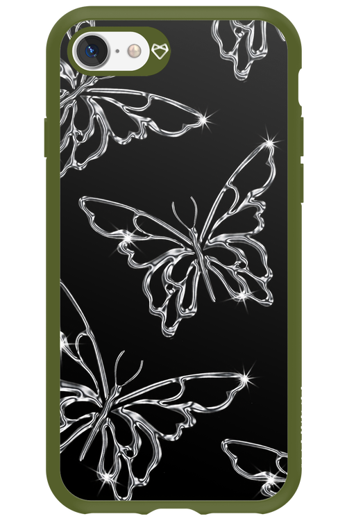 Silver Butterfly 2.0 - Apple iPhone 7