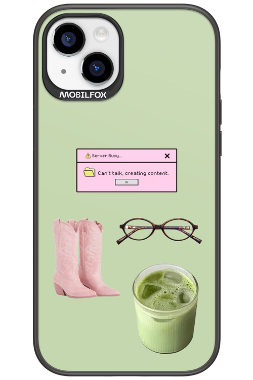 Matcha Babe - Apple iPhone 15 Plus