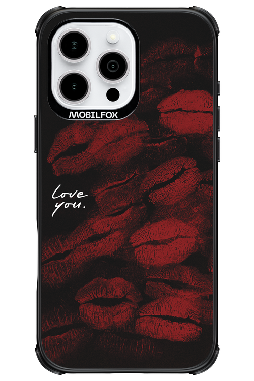 LOVE U BLACK 2.0 - Apple iPhone 16 Pro Max