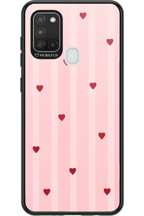 Red Little Hearts 2.0 - Samsung Galaxy A21 S