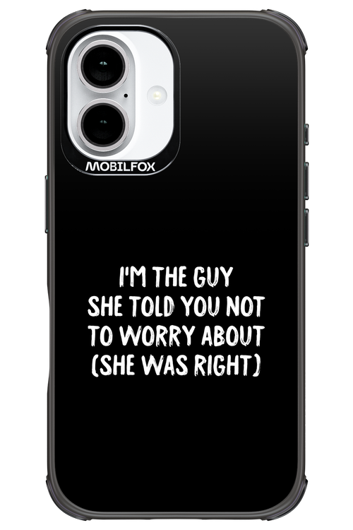 She was right 2.0 - Apple iPhone 16