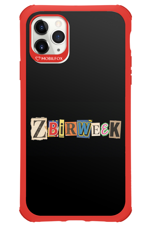 Zbirweek (black) 2.0 - Apple iPhone 11 Pro Max