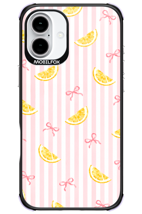 Bow with Lemon 2.0 - Apple iPhone 16 Plus
