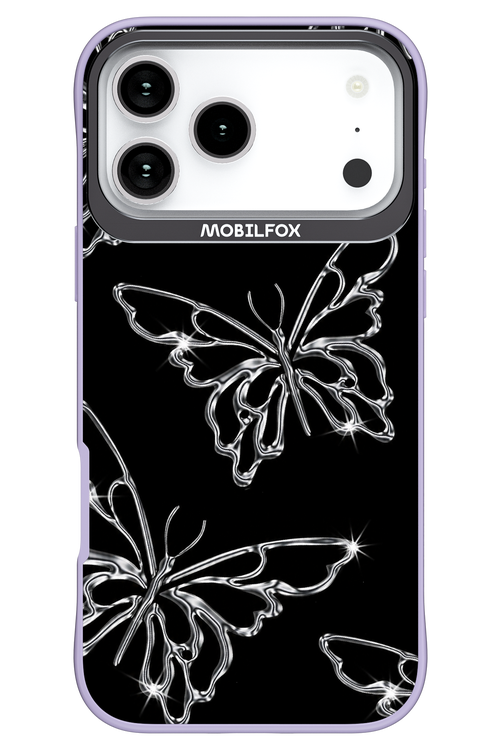 Silver Butterfly 2.0 - Apple iPhone 17 Pro Max