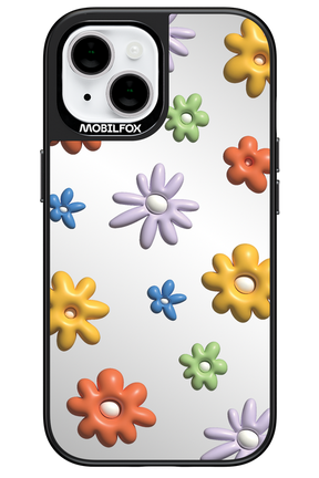 Pufferflowers Mirror - Apple iPhone 15