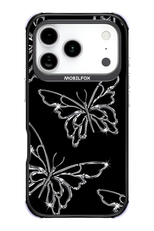 Silver Butterfly 2.0 - Apple iPhone 17 Pro