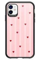 Red Little Hearts 2.0 - Apple iPhone 11