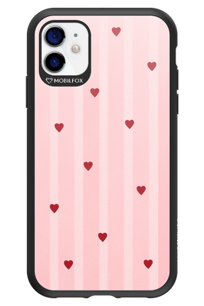 Red Little Hearts 2.0 - Apple iPhone 11