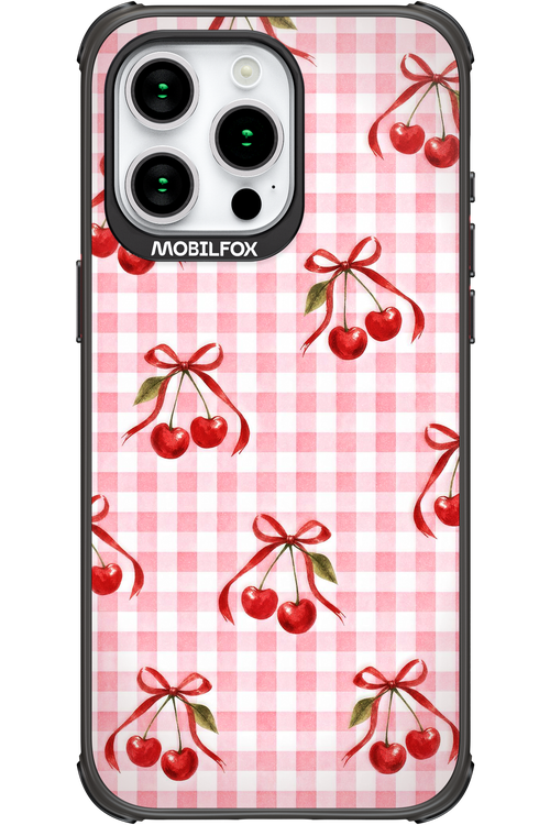 Pink Cherry Checked 2.0 - Apple iPhone 15 Pro Max