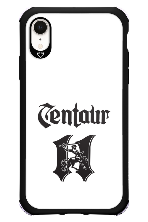 Centaur Logo White 2.0 - Apple iPhone XR