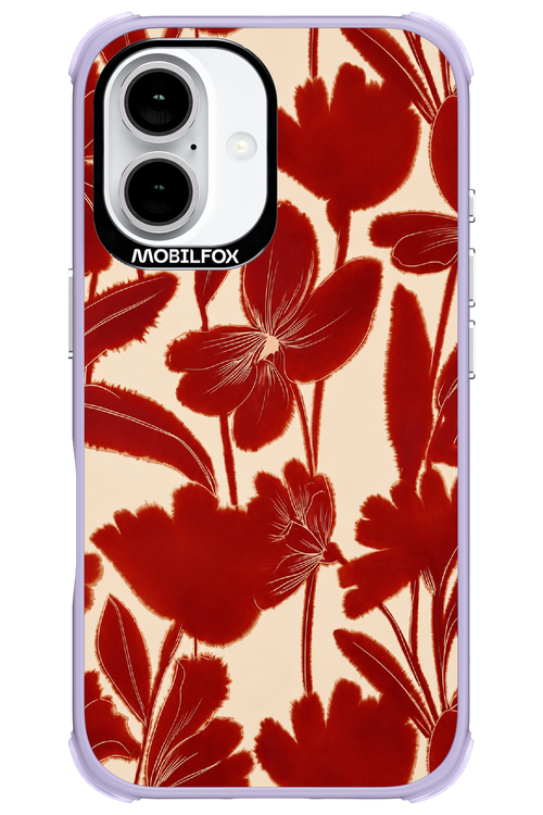 Burgundy Flowers 2.0 - Apple iPhone 16