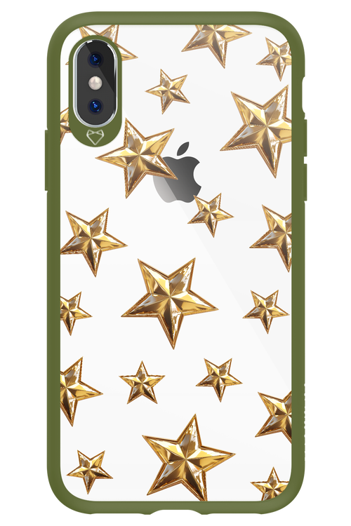 Gold Stars - Apple iPhone X