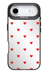 Mini Hearts Red Mirror 2.0 - Apple iPhone 17 Air