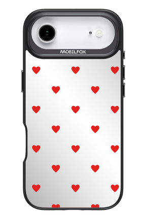 Mini Hearts Red Mirror 2.0 - Apple iPhone 17 Air