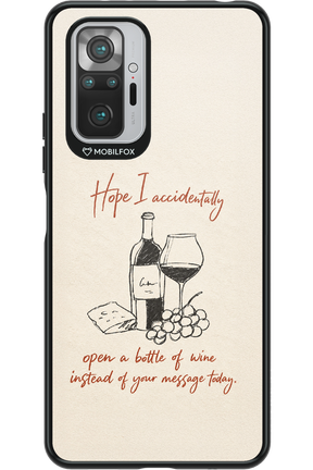 Bottle of wine 2.0 - Xiaomi Redmi Note 10 Pro