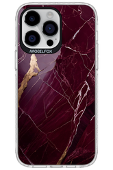 Burgundy Marble - Apple iPhone 14 Pro Max