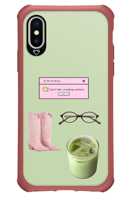 Matcha Babe - Apple iPhone X