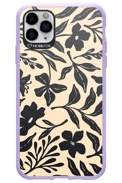 Black Flowers 2.0 - Apple iPhone 11 Pro Max