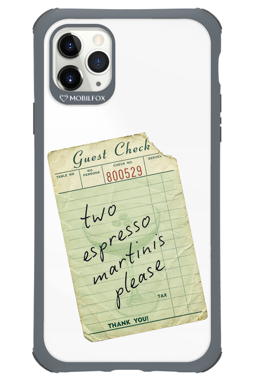 Espresso Martini 2.0 - Apple iPhone 11 Pro Max