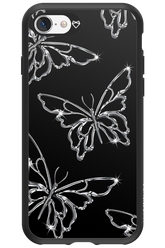Silver Butterfly 2.0 - Apple iPhone 8